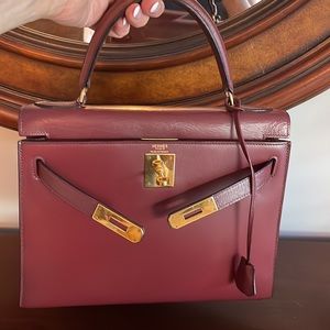 Hermes Kelly Sellier 28 GHW Full Set +